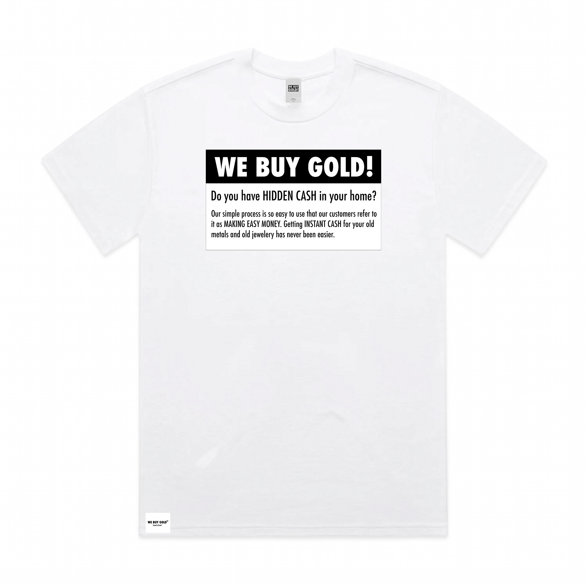 EASY MONEY PRINTED T-SHIRT