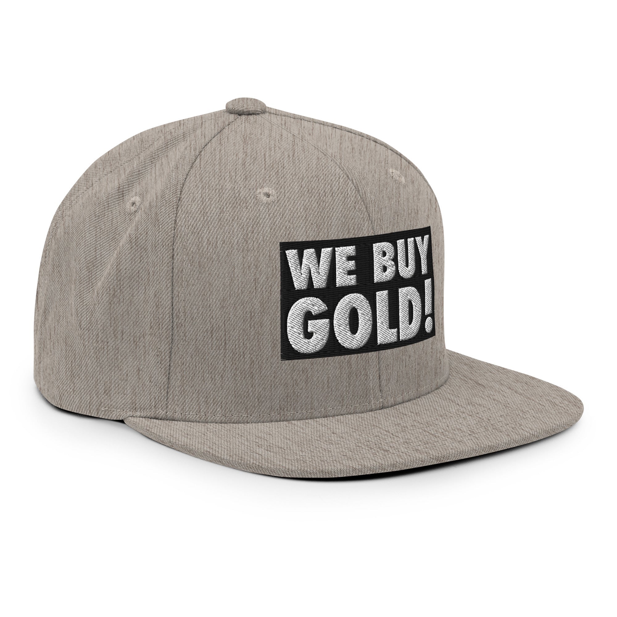 Box Logo Snapback - We Buy Gold Brand