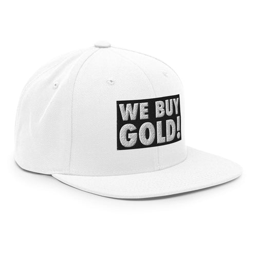 Box Logo Snapback - We Buy Gold Brand