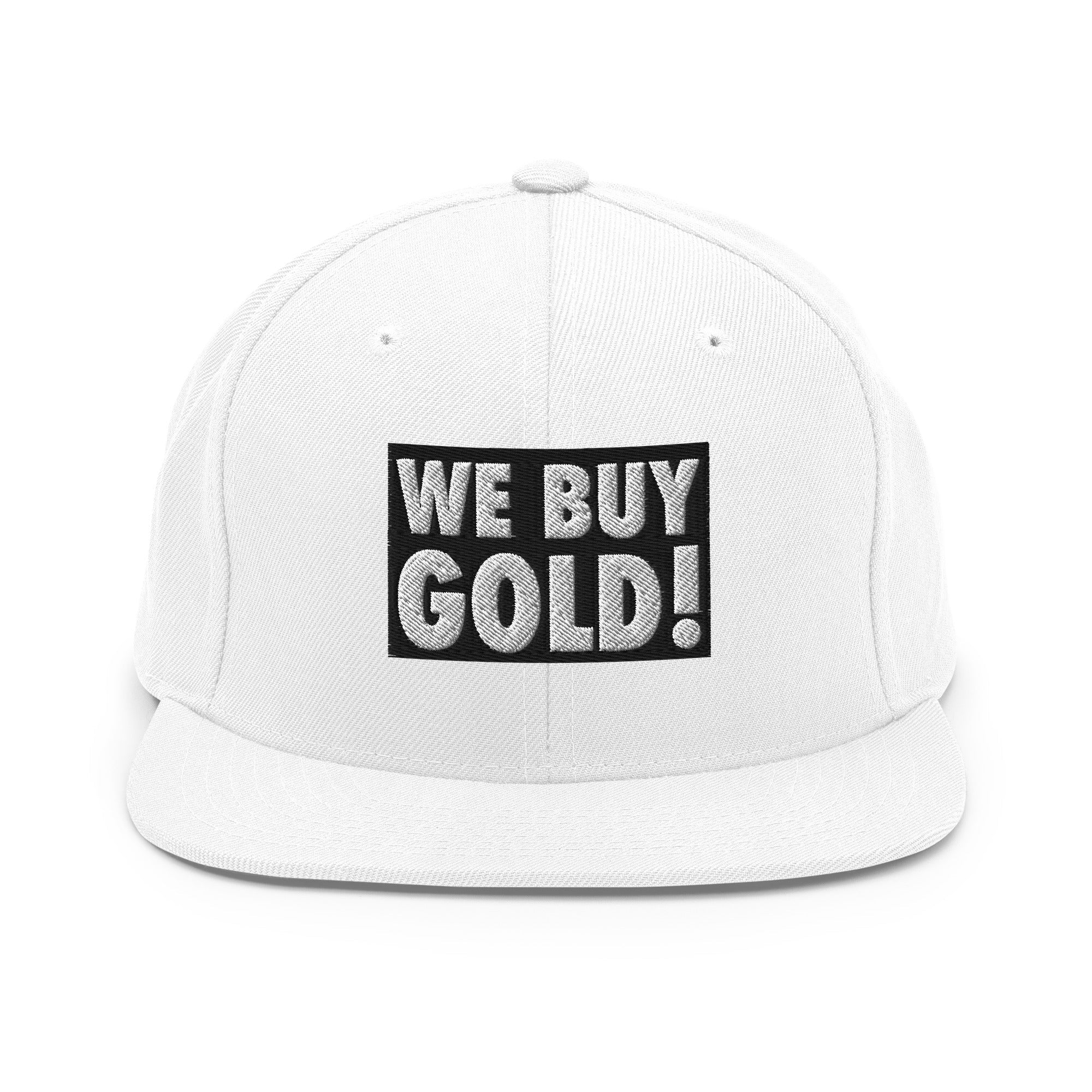 Box Logo Snapback - We Buy Gold Brand