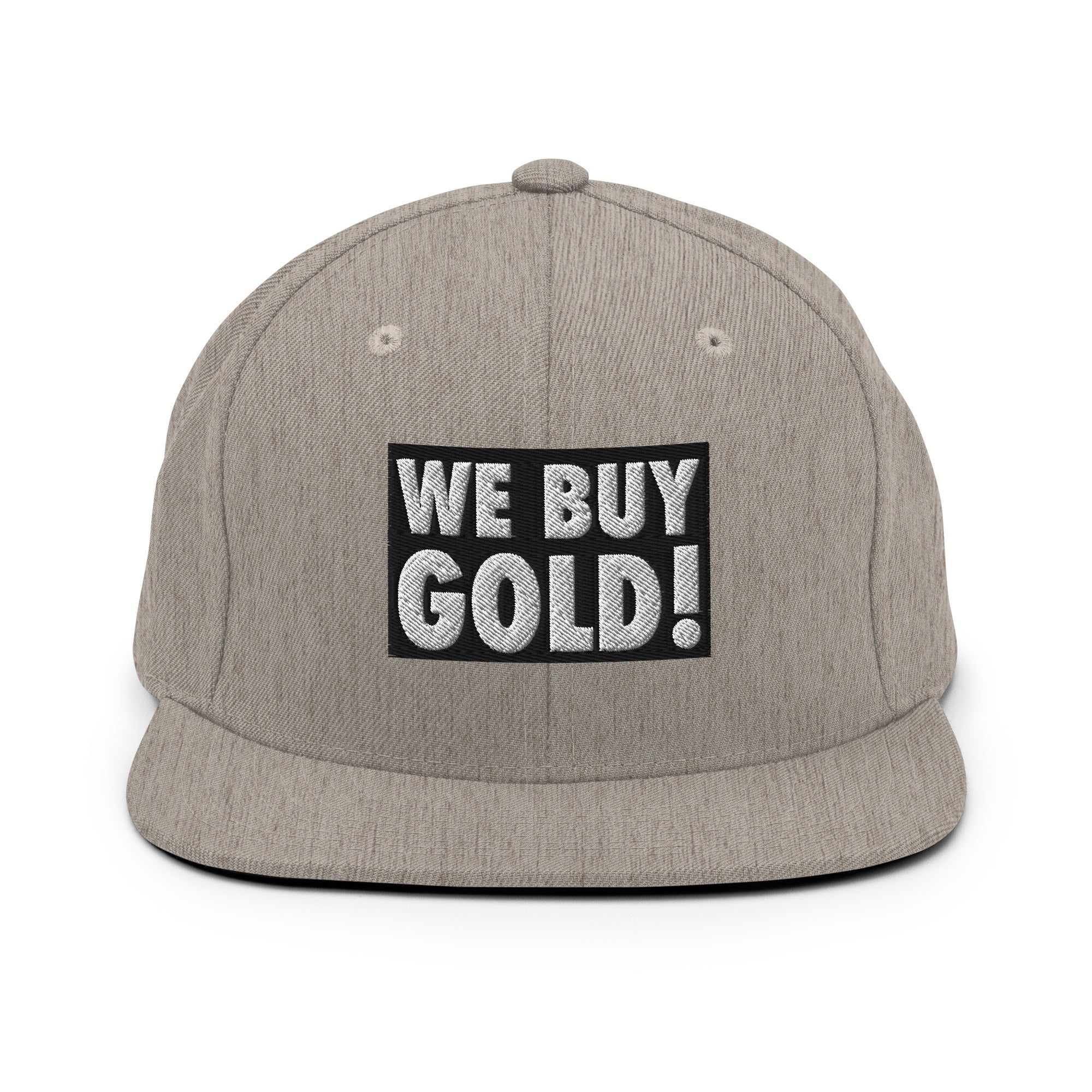 Box Logo Snapback - We Buy Gold Brand