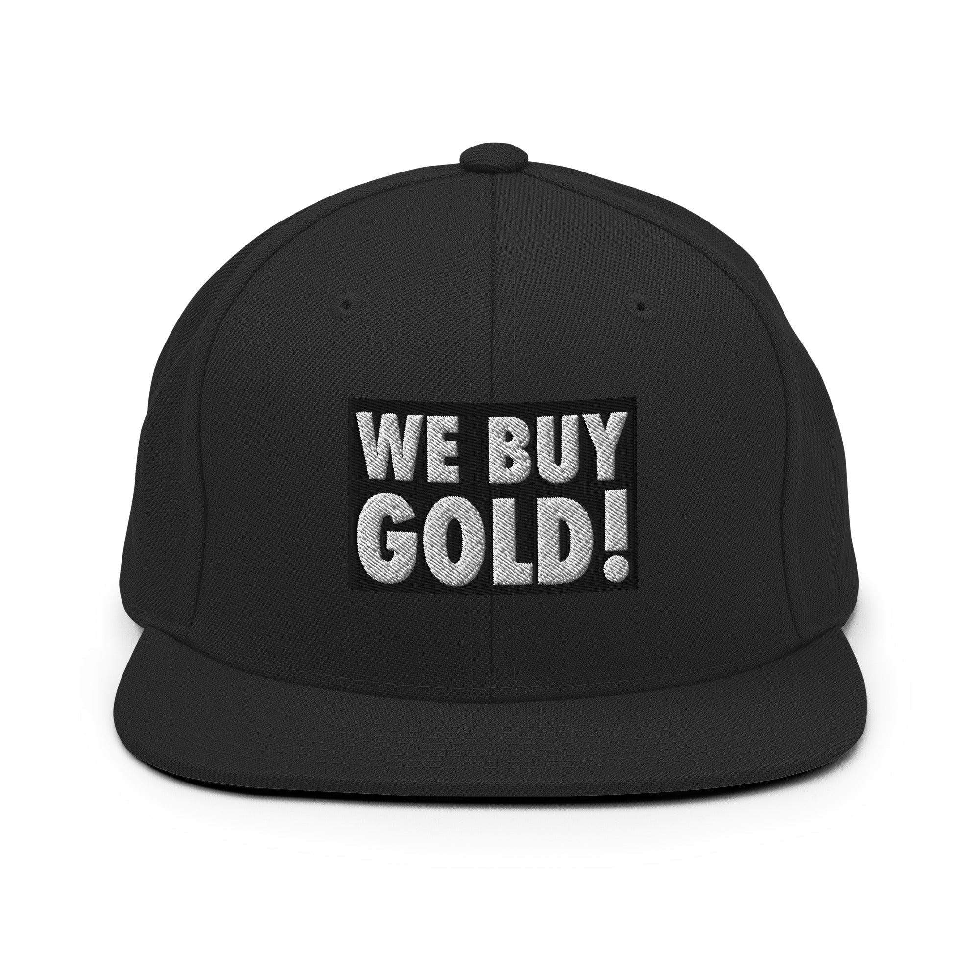 Box Logo Snapback - We Buy Gold Brand